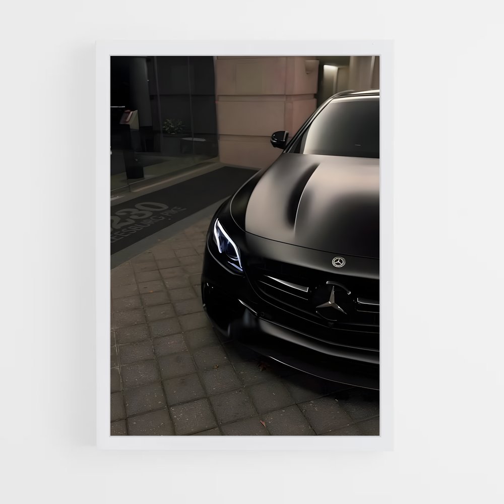 Poster E amg élégant – affiche Mercedes (vue 3)